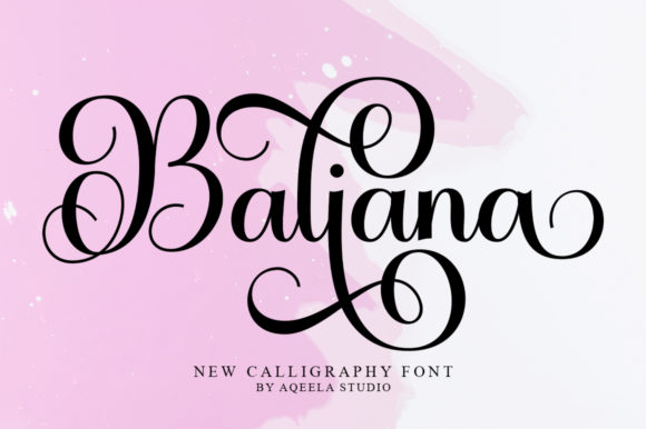 Baliana: The Exquisite Handwritten Font for Elegant Branding