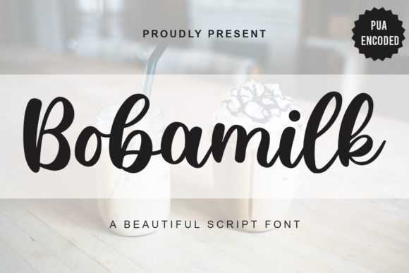Bobamilk: The Light Handwritten Font for Luxury Web Design