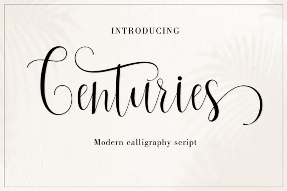 Centuries Script Handwritten Font Review for Makers