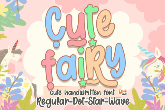 Cute Fairy Handwritten Font Review for Chalkboard and Branding Projects