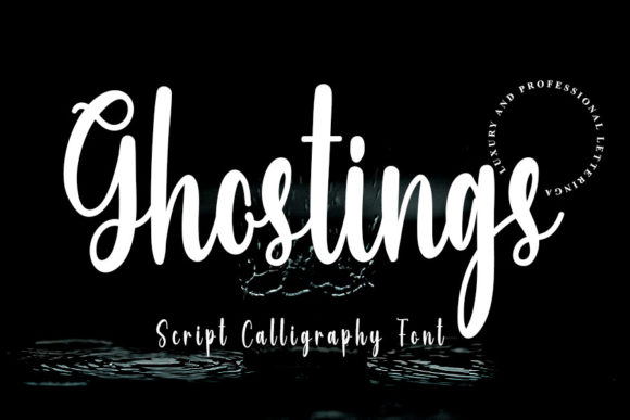 Ghostings: A Script Handwritten Font for Elegant Branding