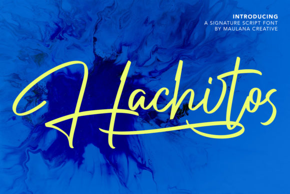 Hachitos Script Font Review for Elegant Branding
