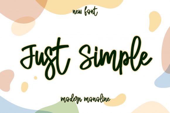 Just Simple: The Handwritten Font for Polished Brand Identity