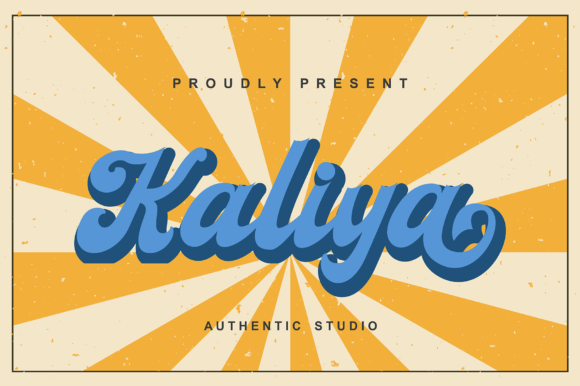 Kaliya: Retro Script Handwritten Fonts for Bold Web Design