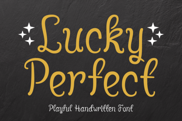 Lucky Perfect Script Font for Editorial and Wedding Design