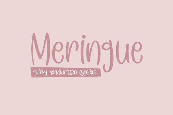 Meringue Handwritten Font for Trendy Social Media Campaigns