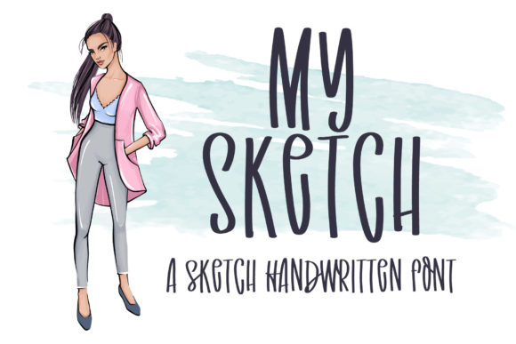 My Sketch Font Review: A Handwritten Typeface for Crafters