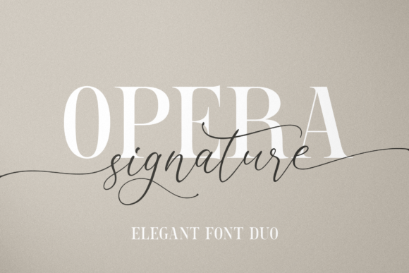 Opera Signature Free Download: A Refined Script Handwritten Review