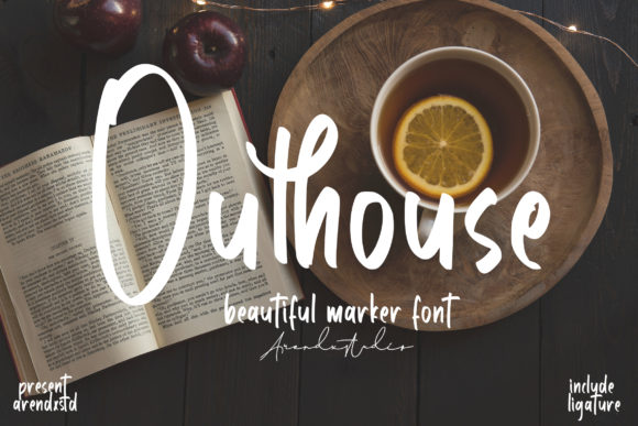 Outhouse: A Timeless Handwritten Font for Boutique Branding