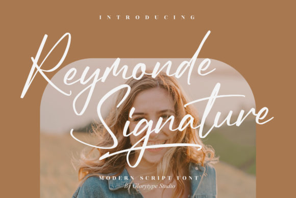 Reymonde Signature: The Romantic Script Font for Elegant Branding
