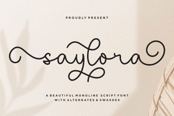 Saylora: A Beautiful Light Handwritten Font for Digital Branding