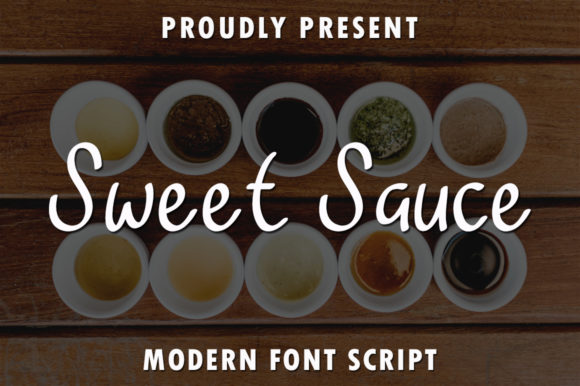 Sweet Sauce Handwritten Font for Craft Branding